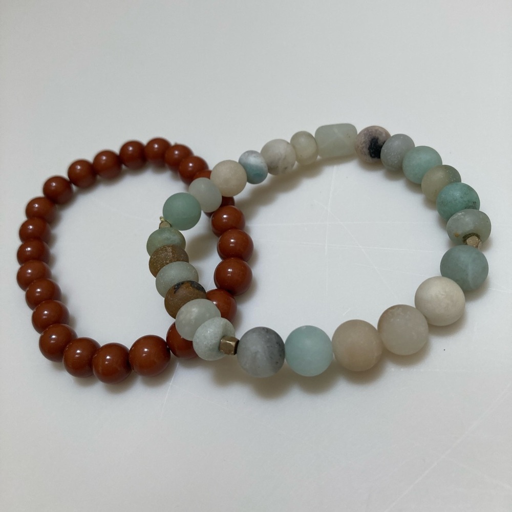 Two Beaded Bracelets